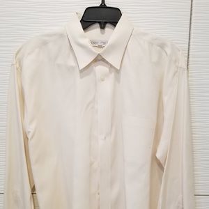 JOSEPH AND FEISS WHITE MENS DRESS SHIRT (Plus tie)